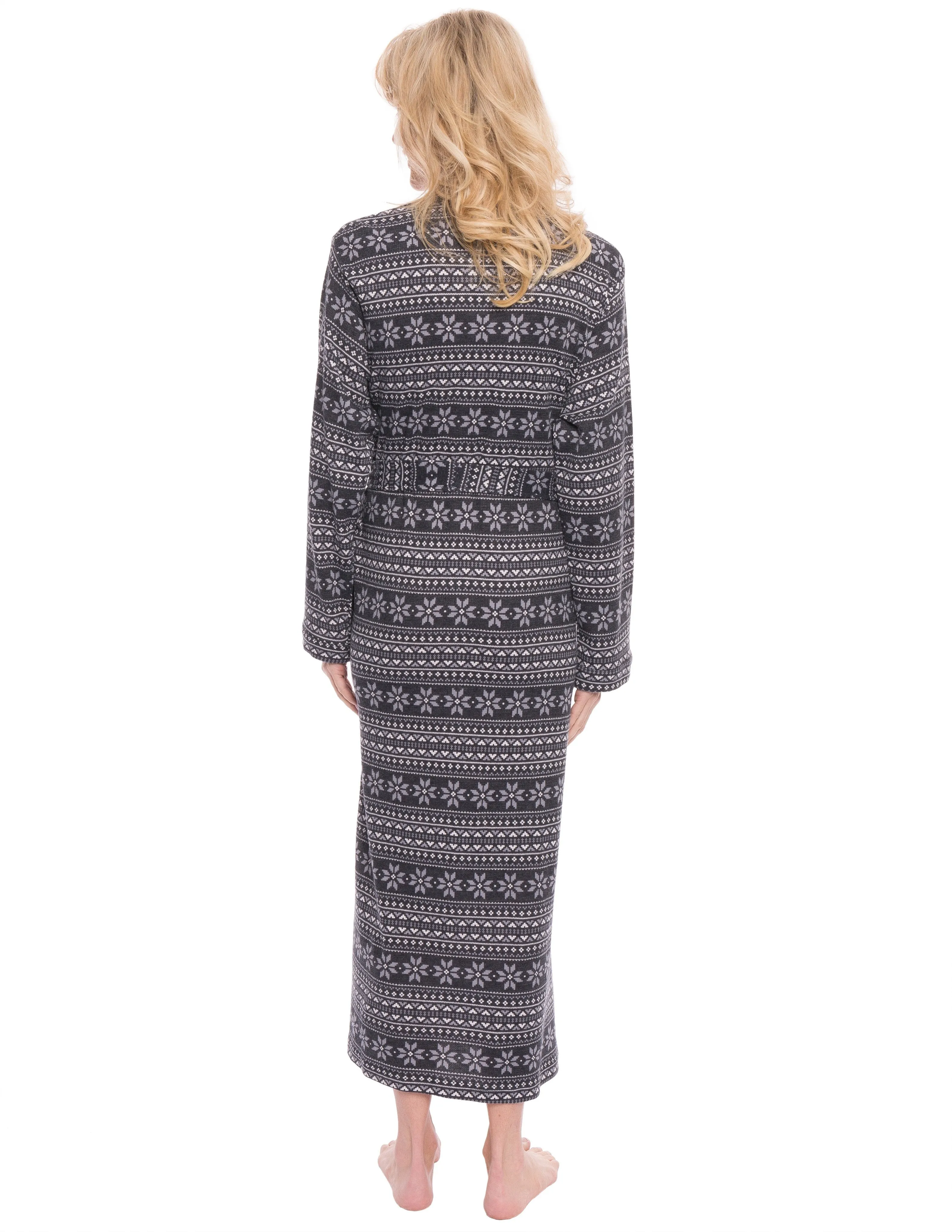 Women's Waffle Knit Thermal Robe