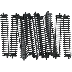 WowToyz Classic Train Track - Straight - 10 Pieces