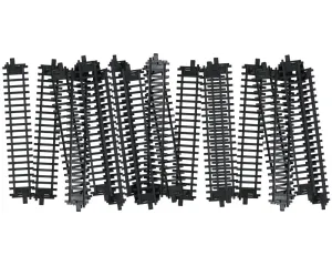 WowToyz Classic Train Track - Straight - 20 Pieces